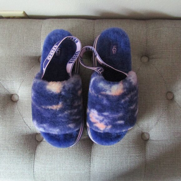 Ugg Disco Marble Platform Marble Sides SZ 9 - Picture 2 of 8